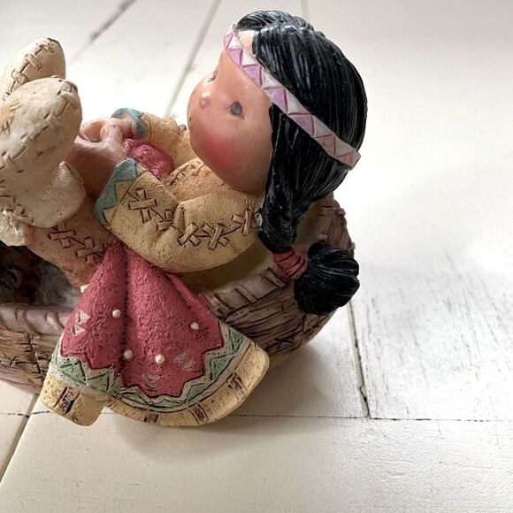 Enesco 1994 Friends of The Feather Little Fish Tale Vintage Collectable Figurine - Picture 3 of 9